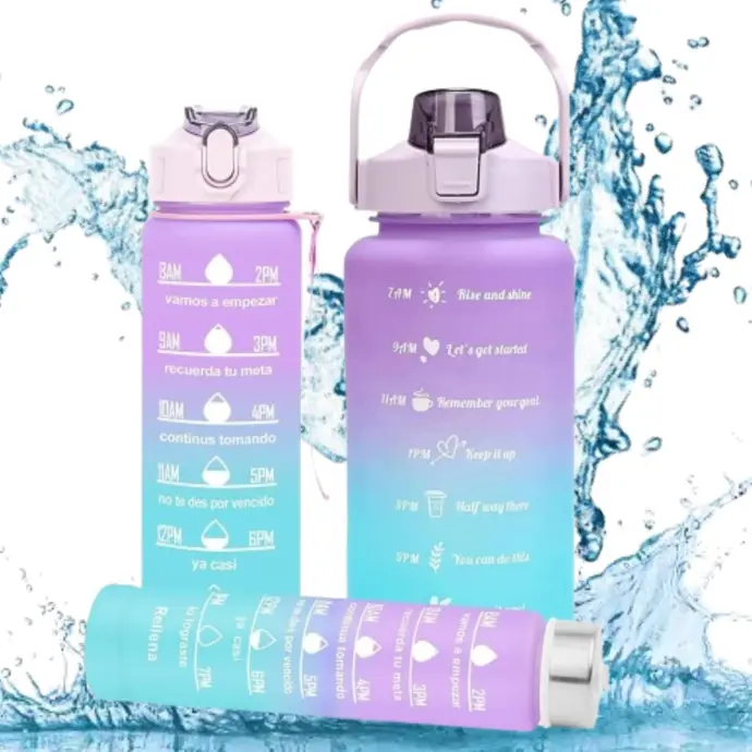 [Motivational Bottle-3in1] 3 in 1 Motivational Bottle Set